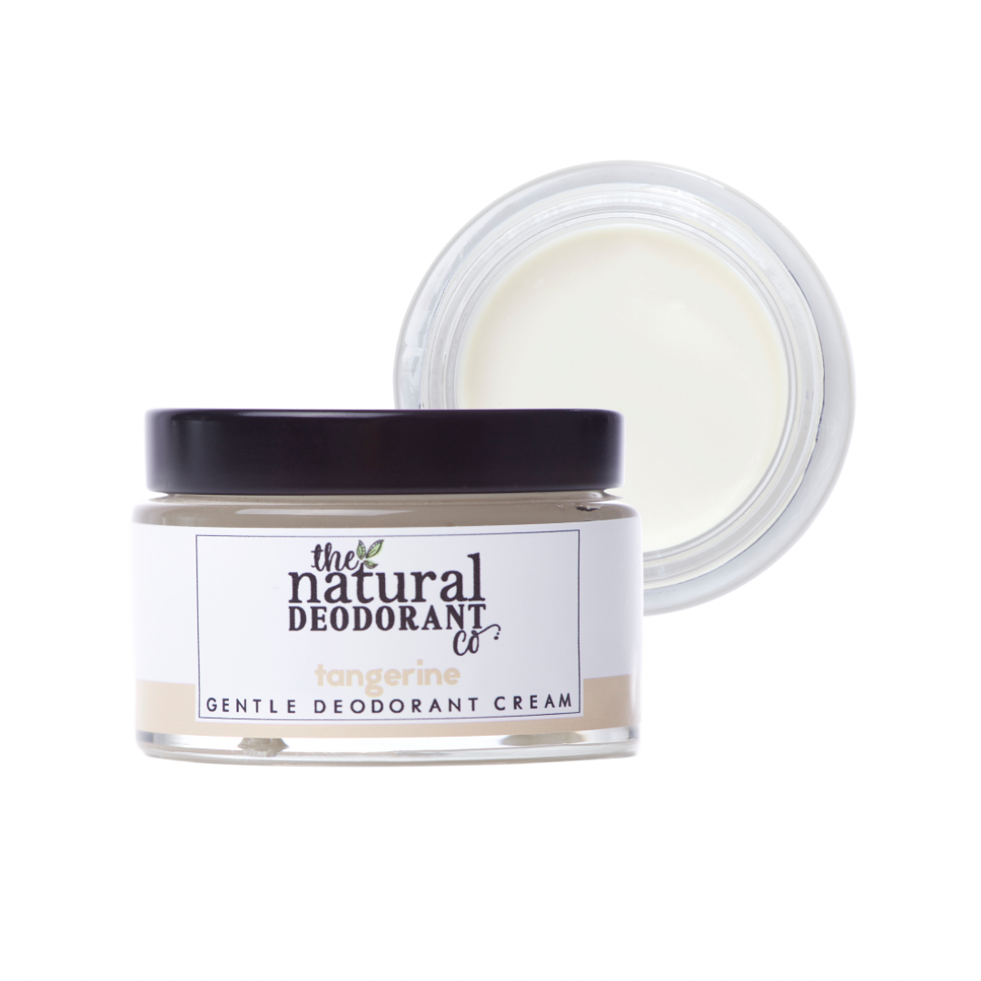 The Natural Deodorant Co Cream Tangerine 55g - Baking Soda Free
