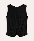 Lyocell Tank Top with Front Tie