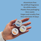 The Natural Deodorant Co Gentle Deodorant Cream - Coconut & Shea (Unscented) Mini 10g