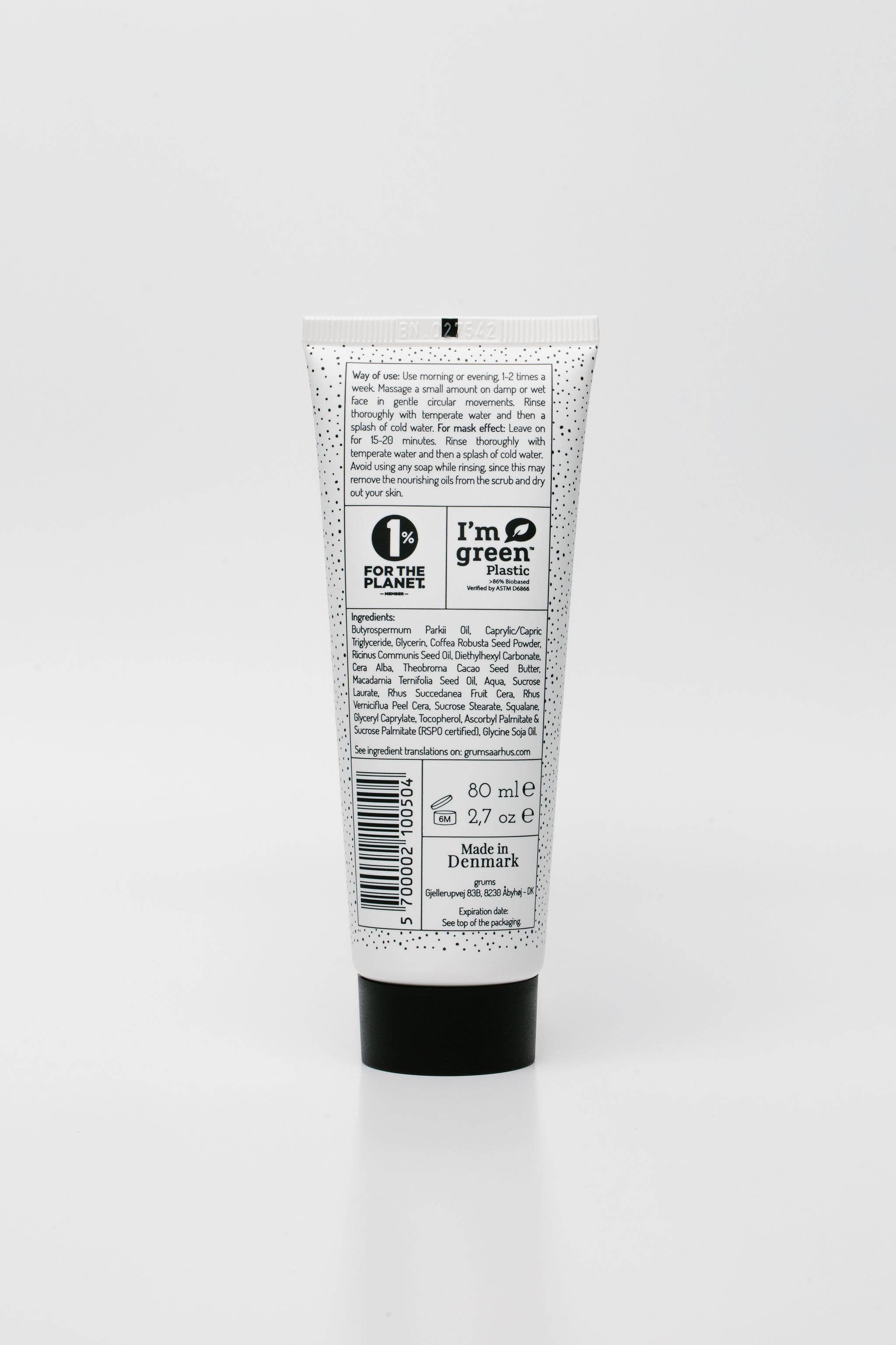 Espresso Face Scrub  & Mask  80 ml