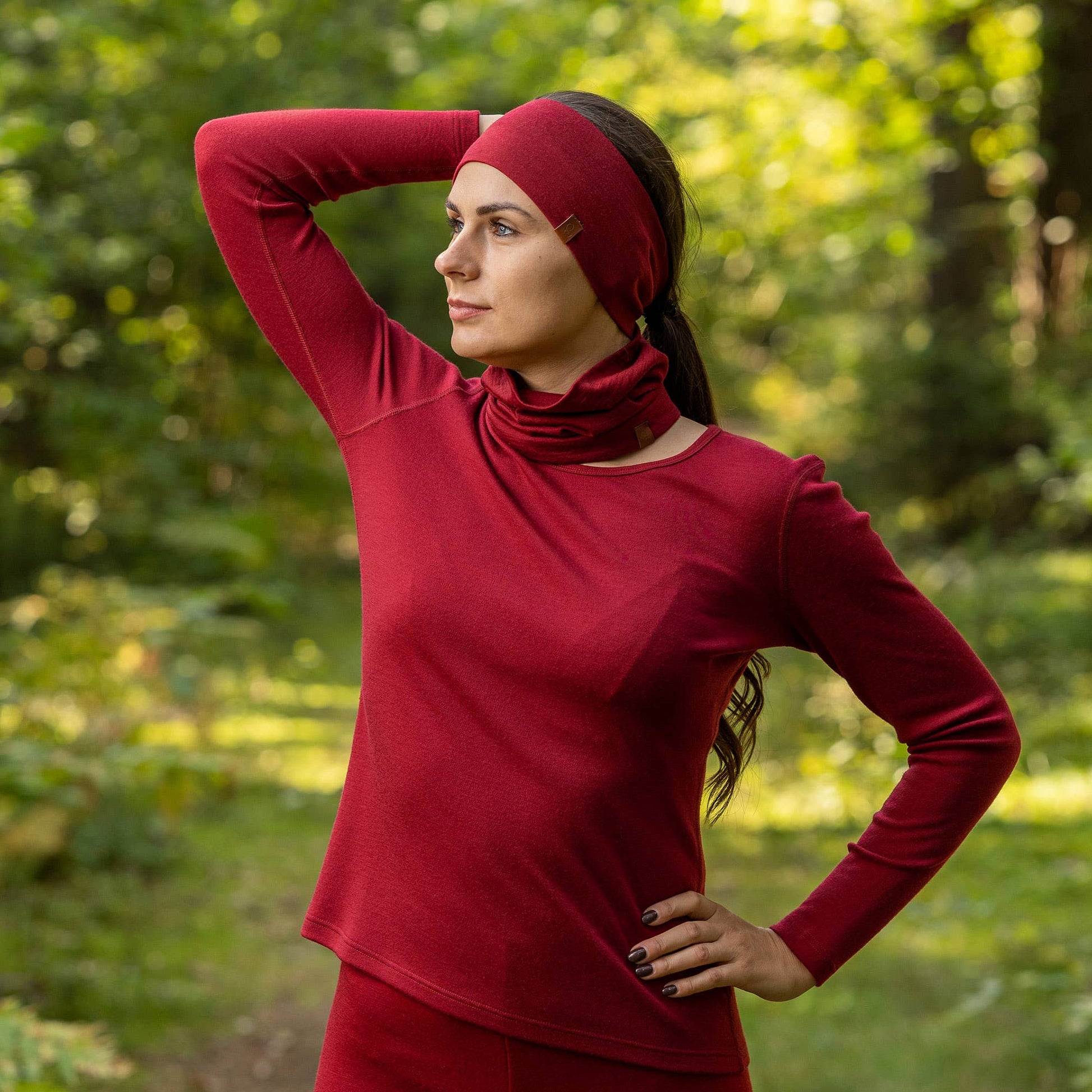 Organic Merino Wool Long-Sleeve Base Layer - Women's Thermal Top
