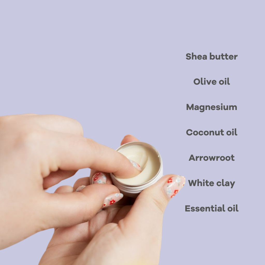 The Natural Deodorant Co Gentle Deodorant Cream Lavender 10g Mini