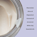 The Natural Deodorant Co Gentle Deodorant Cream Lavender 55g
