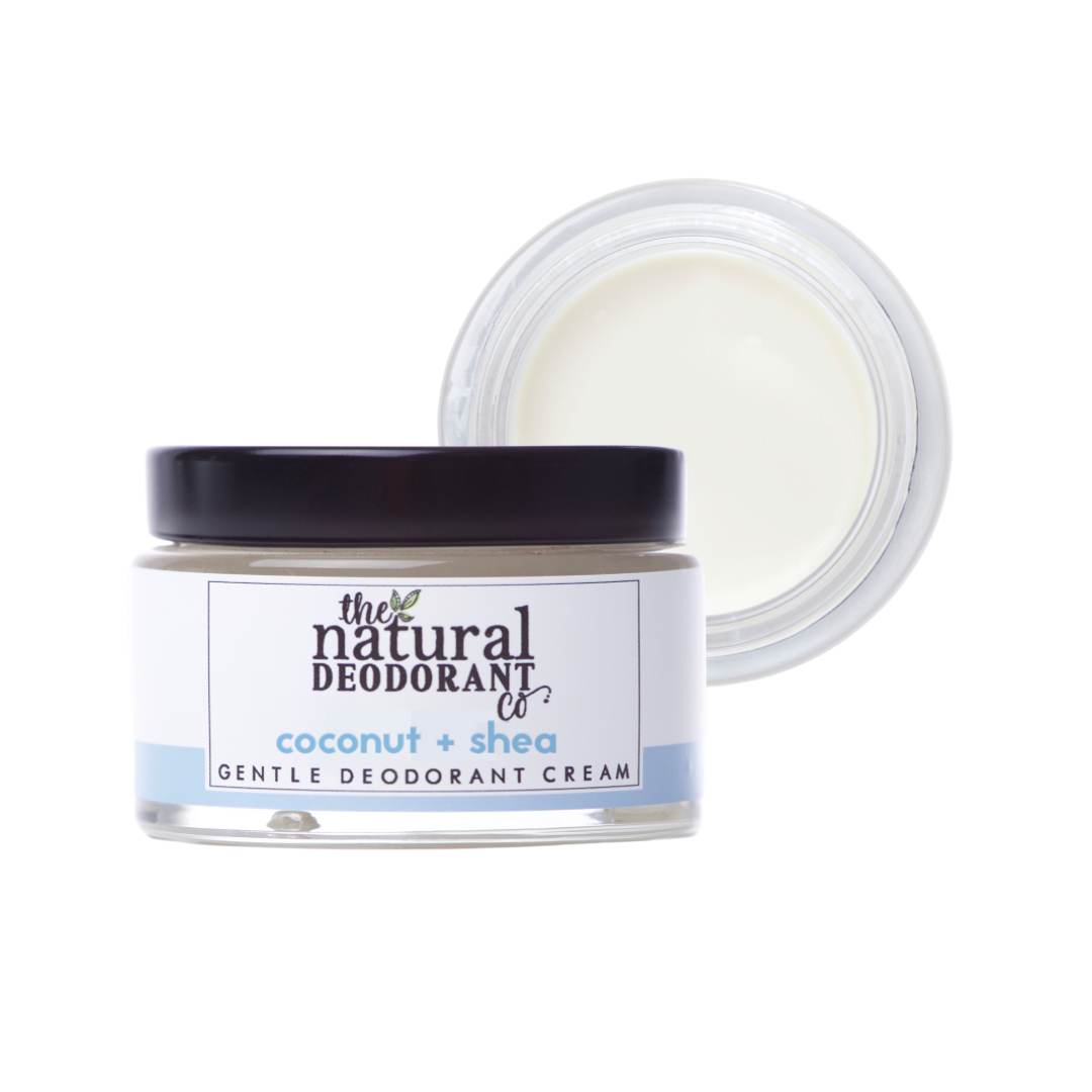 Gentle Deodorant Cream Coconut + Shea (Unscented): 55g