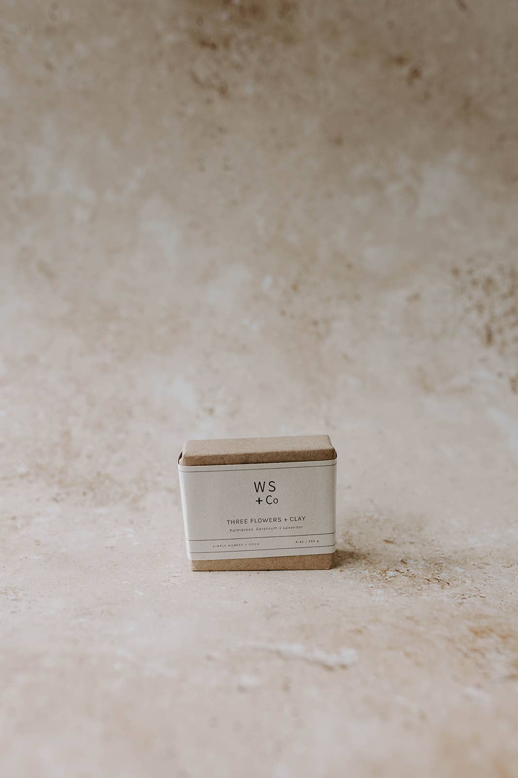 100% Natural Three Flowers & Clay Soap