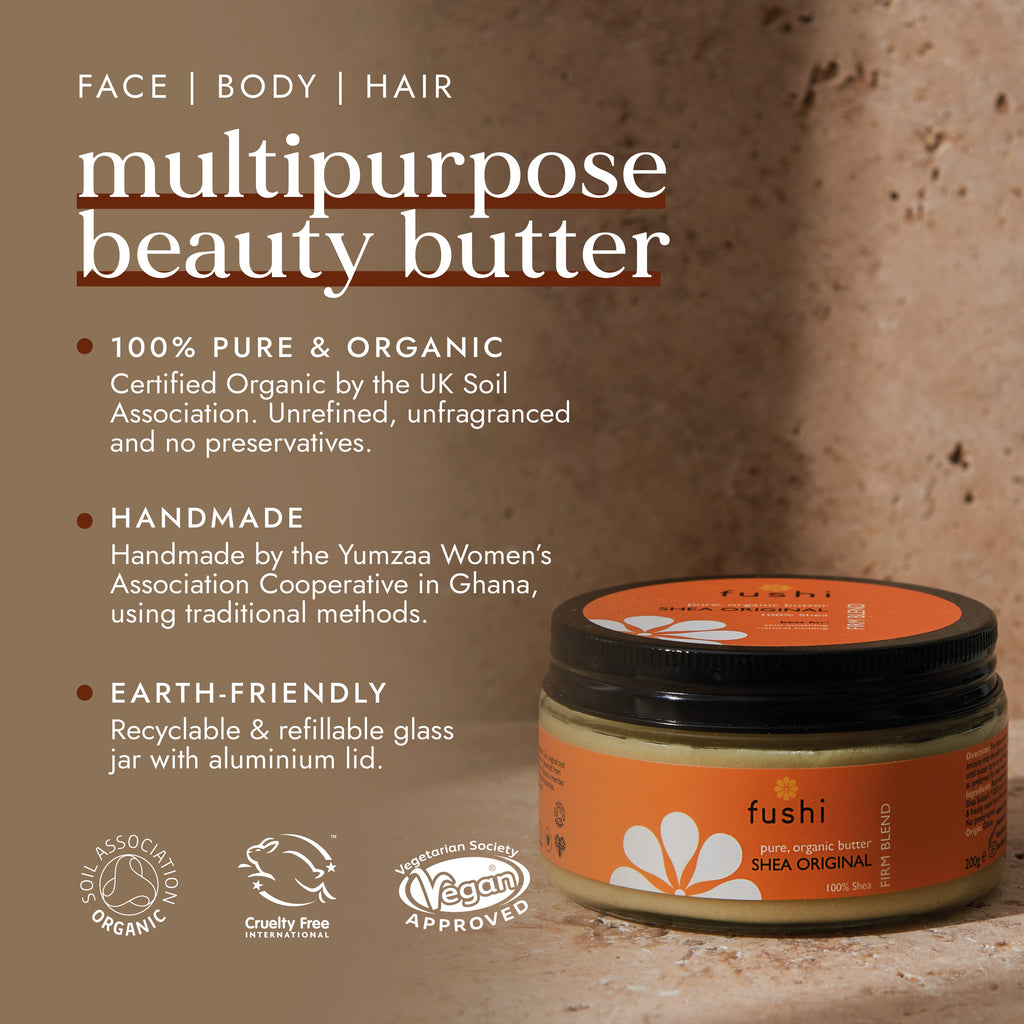 Organic Shea Butter 200g - Pure and Natural for Skin & Face