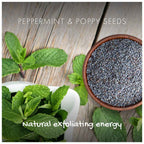 Peppermint & Poppyseeds Natural Soap
