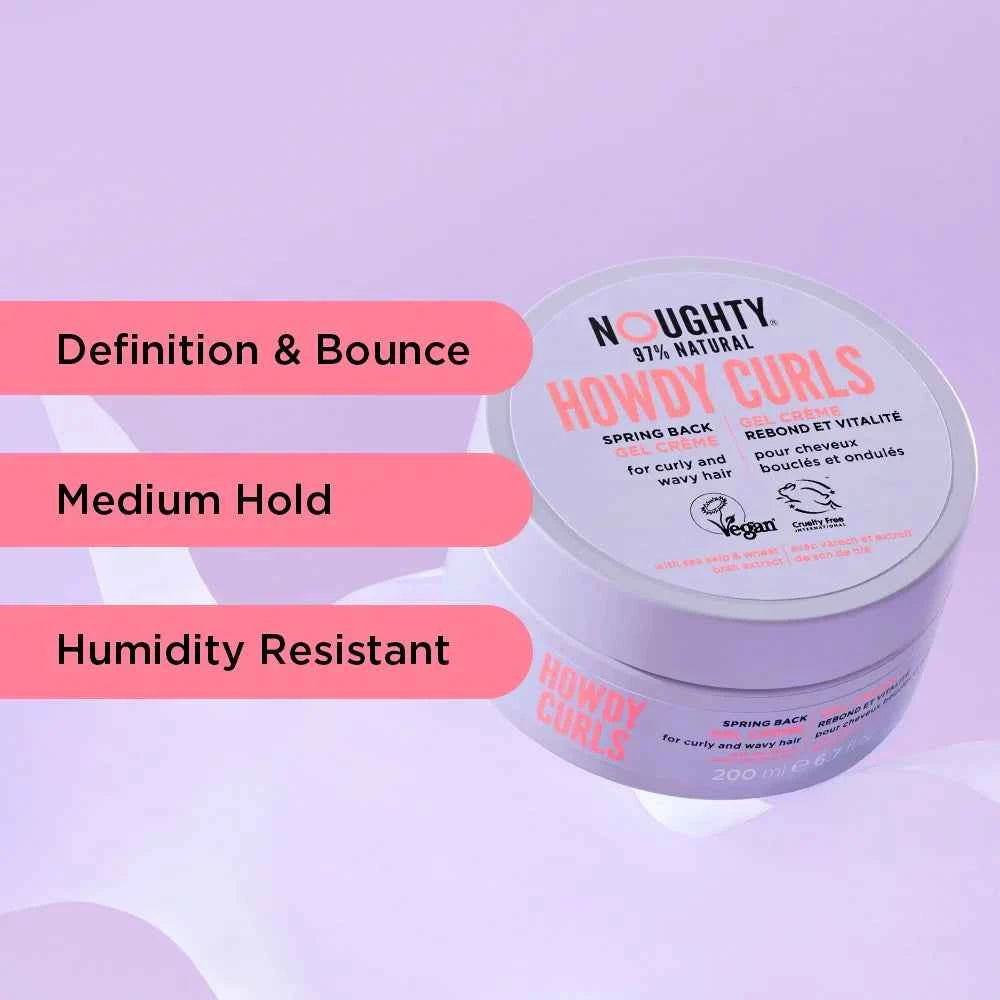 Howdy Curls Spring Back Gel Crème - 200ml