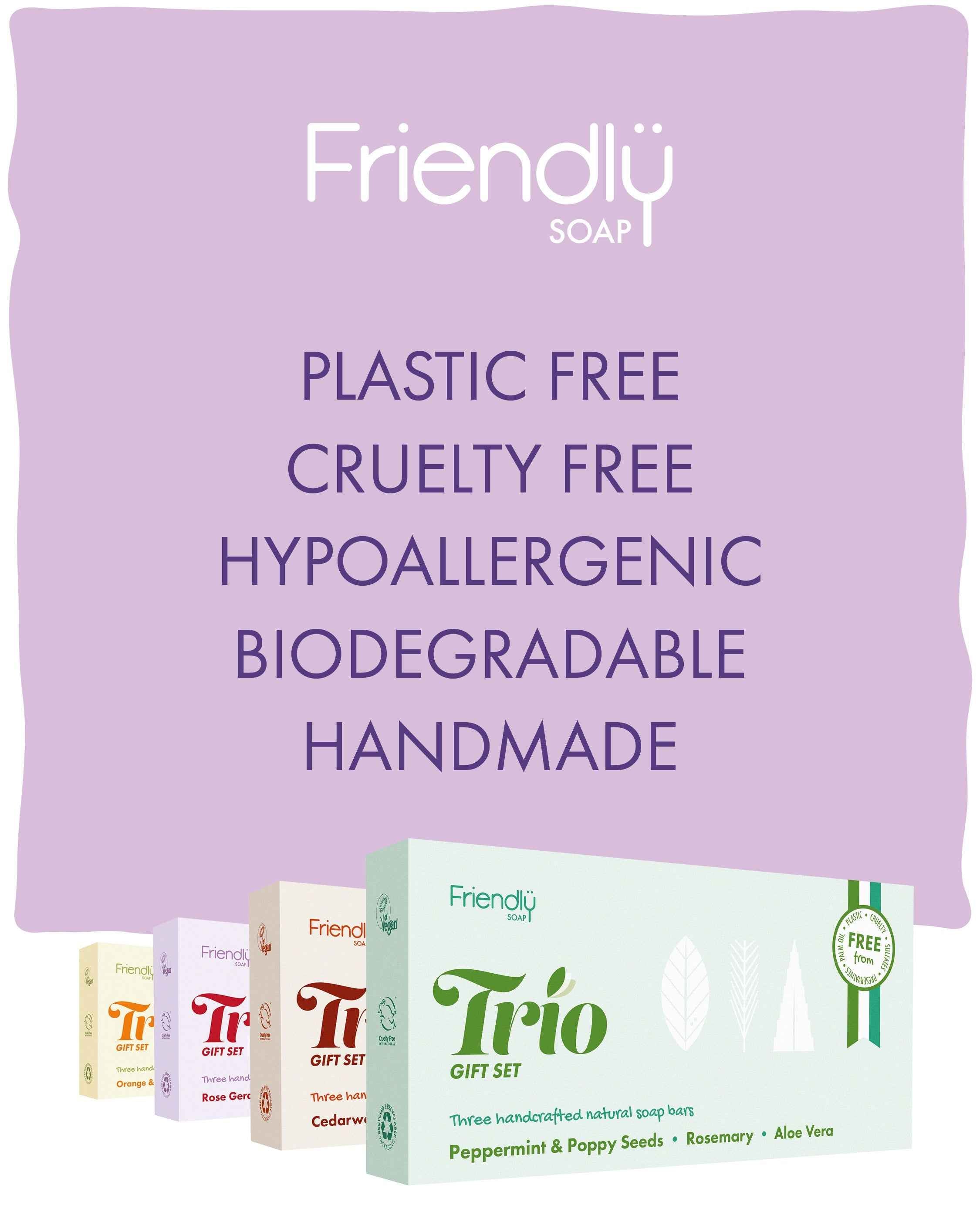 Trio Gift Set - Rose Geranium, Ylang Ylang, Lavender