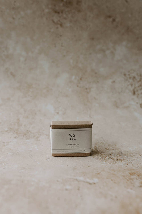 100% Natural  Rosemary & Lavender Shampoo Bar - Wild Sage + Co