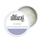 The Natural Deodorant Co Gentle Deodorant Cream Lavender 10g Mini