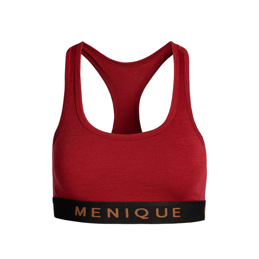 Merino Wool Sports Bra - Women's Activewear Bralette
