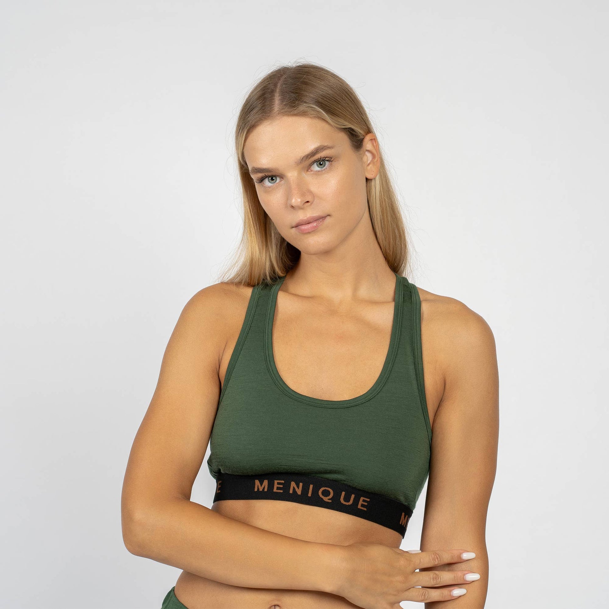 Merino Wool Sports Bra - Women's Activewear Bralette
