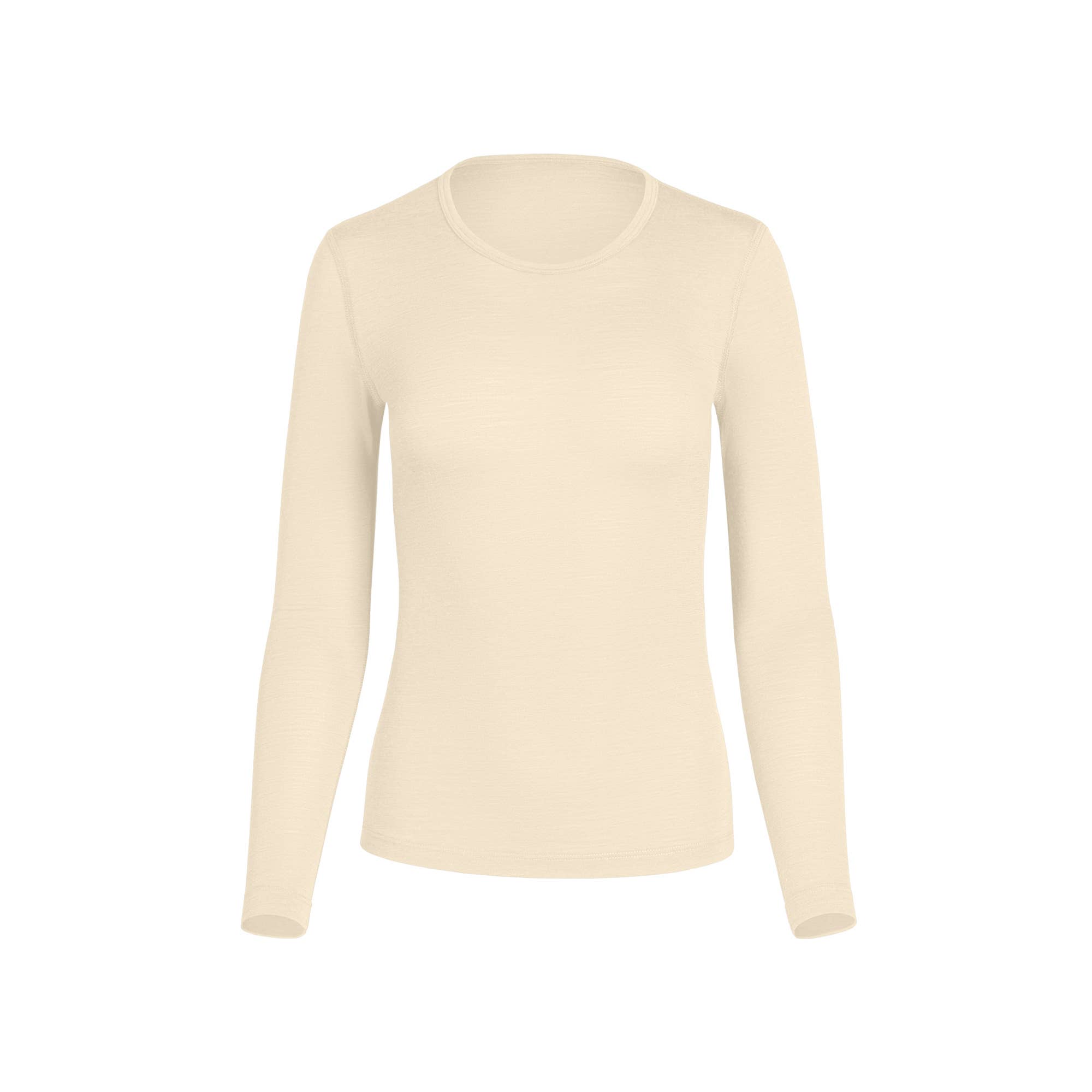 100 % Women's Merino Wool long sleeve top - Menique UK