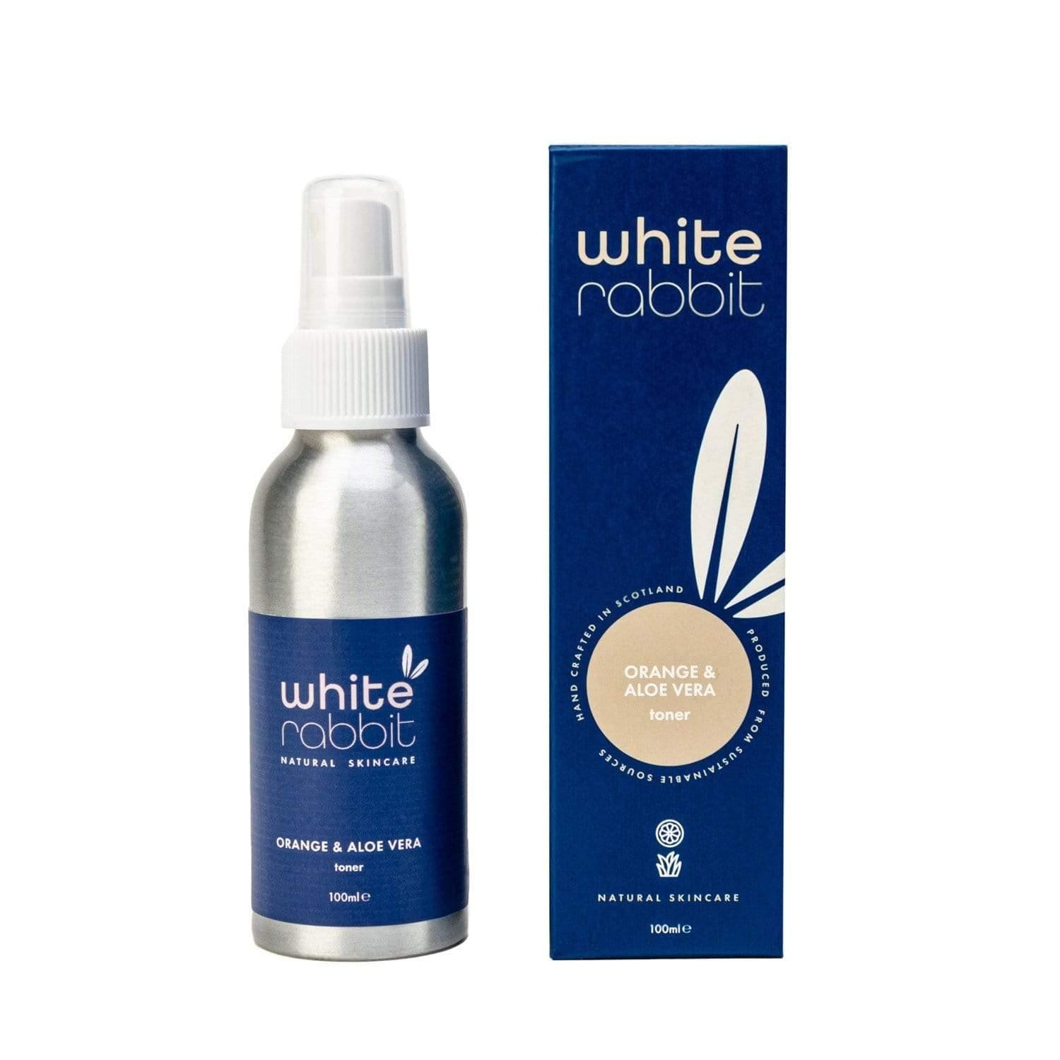 Orange Blossom and Aloe Vera Reviving Skincare Toner -White Rabbit