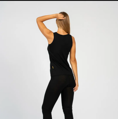 100% Merino wool tank top